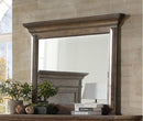 New Classic Furniture Mar Vista Mirror in Brushed Walnut