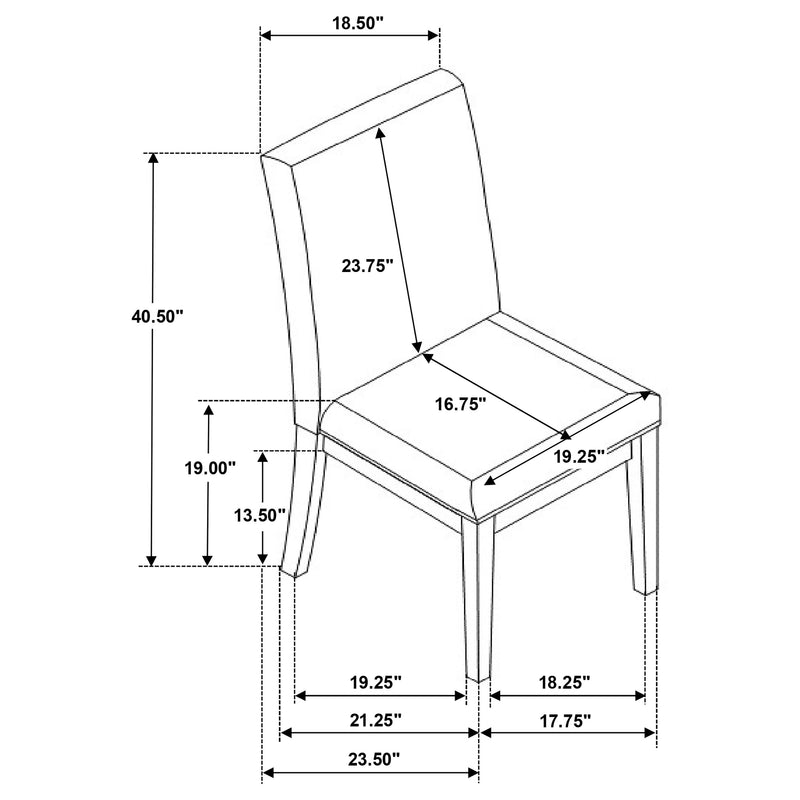 Hathaway 7 Pc Dining Set