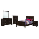 Louis Philippe 4 & 5 Piece Bedroom Sets Twin & Queen