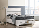 Miranda Panel Platform Storage Bed