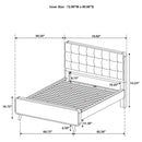 Robyn Panel Platform Bed