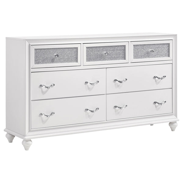 Barzini 7-drawer Dresser White image
