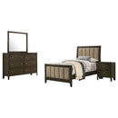 Wilkes 4 & 5 Piece E.King, Queen, Twin, & Full Bedroom Set