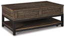 Johurst Coffee Table with Lift Top