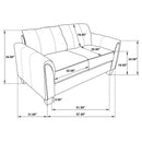 Davis Stationary Loveseat