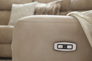 Next-Gen DuraPella Power Reclining Sectional Loveseat with Console