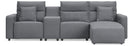 Modmax II Reclining Sectional with Chaise and Console