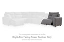 Modmax II Power Reclining Sectional with Audio Consoles
