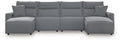 Modmax II Reclining Sectional with Double Chaise