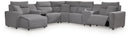 Modmax II Power Reclining Sectional with Chaise and Audio Console