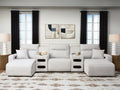 Modmax II Power Reclining Sectional with Chaise and Audio Consoles