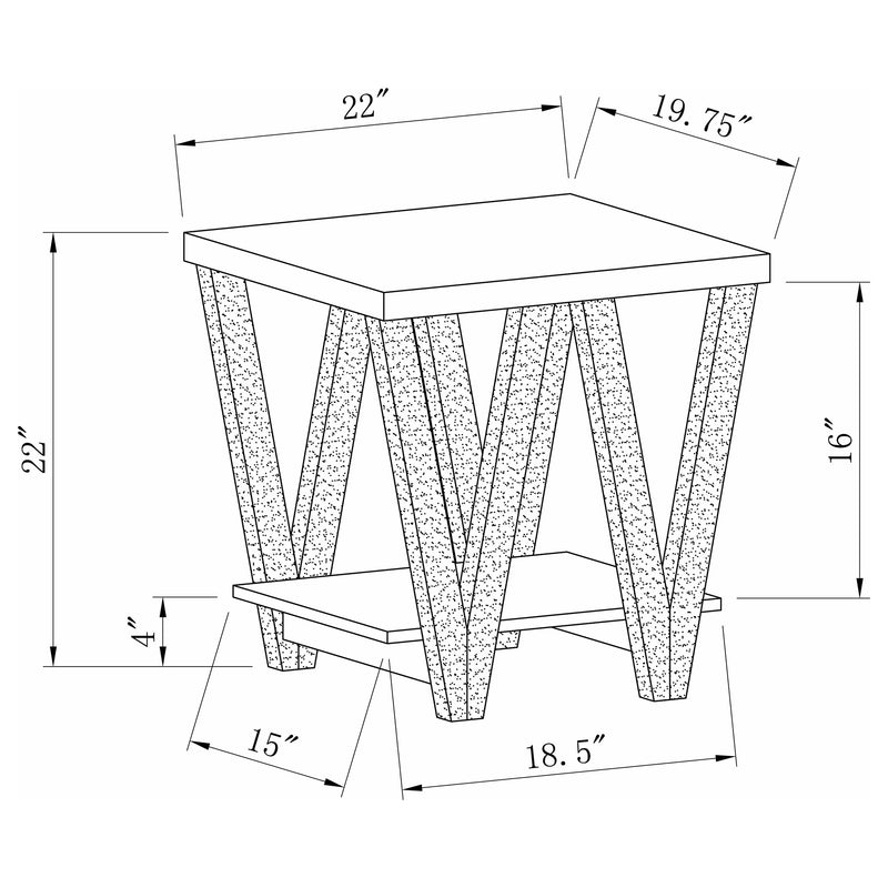 Stevens End & Side Table