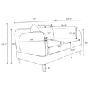 Jade Loveseat
