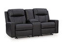 Mackmenville Reclining Loveseat with Console