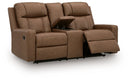 Mackmenville Reclining Loveseat with Console