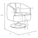 Dave Swivel Accent Chair