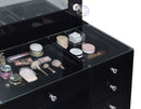 Acena Makeup Vanity Table with LED Mirror