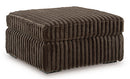 Midnight-Madness Oversized Accent Ottoman