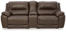 Dunleith Power Reclining Loveseat with Console