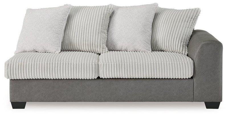 Clairette Court Sectional with Chaise