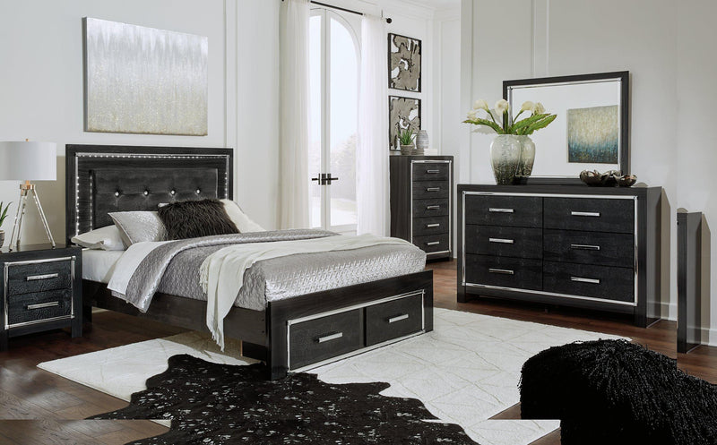 Kaydell Upholstered Bed with Storage