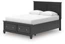 Lanolee Panel Storage Bed