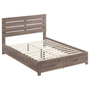 Brantford Eastern King & Queen Panel Bed Barrel Oak