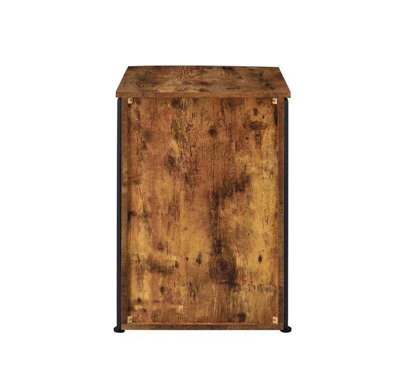 Estrella Industrial Antique Nutmeg File Cabinet