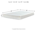 Chime 8 Inch Memory Foam Mattress in a Box