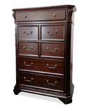 New Classic Emilie 7 Drawer Chest in English Tudor