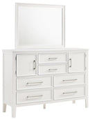 New Classic Furniture Andover Mirror in White