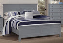 New Classic Furniture Tamarack Twin Bed in Gray