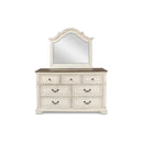 ANASTASIA MIRROR - ANT. WHITE