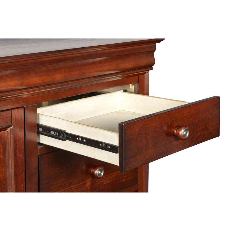 VERSAILLES DOOR CHEST- BORDEAUX