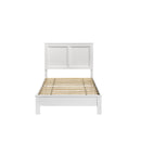 ARIES 4/6 F PANEL BED-HB/FB/RAILS-WHITE