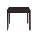 GIA 5PC 48" RECT. DINING TABLE & 4 CHAIRS-EBONY