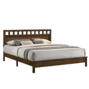 PISCES 6/6 EK PANEL BED-HB/FB/RAILS-NATURAL