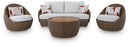 Double Point Outdoor Seating Set