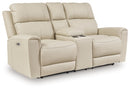 Dahlmoore Power Reclining Loveseat with Console