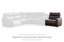 ModZ Power Reclining Sectional with Audio Consoles