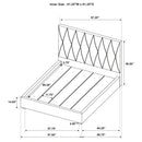 Delsea Panel Platform Bed
