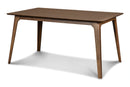 OSCAR 60" RECTANGLE TABLE - WALNUT
