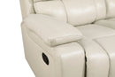 CICERO GLIDER RECLINER-CREAM
