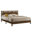 GEMINI 5/0 Q PANEL BED-HB/FB/RAILS-NATURAL